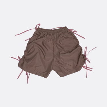 SUCATTA - CARL RUCHED SHORTS IN SAND