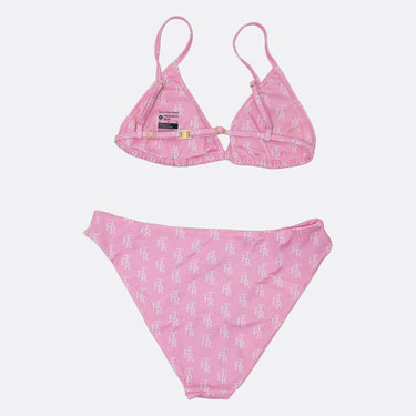 FTR - MONOGRAM TRIANGLE BIKINI - PINK