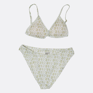 FTR - MONOGRAM TRIANGLE BIKINI - SAGE