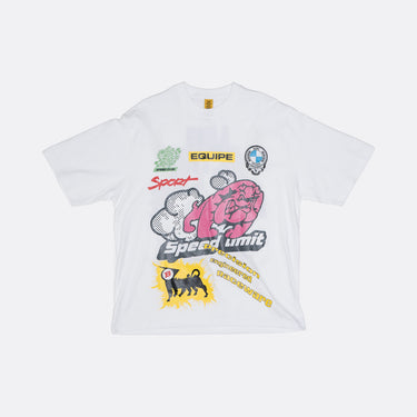 BURU STUDIO - FAST LANE T-SHIRT WHITE