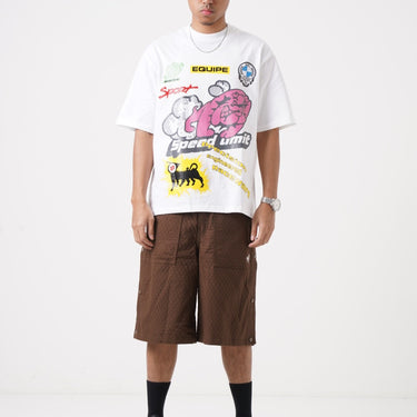 BURU STUDIO - FAST LANE T-SHIRT WHITE