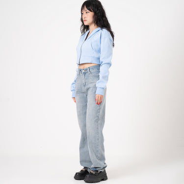 FTR - CROP JACKET - LAGOON