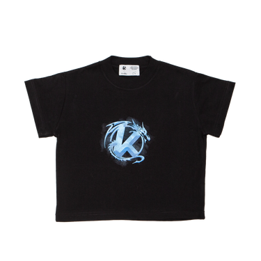 KINE - BLACK DRAGON BABY TEE