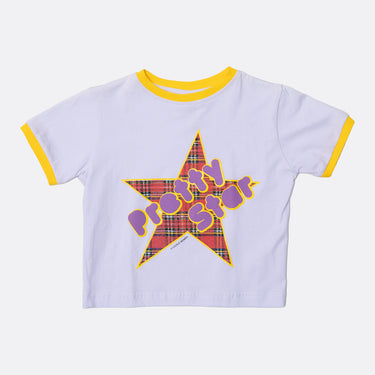 LOCALE WOMEN - STARLIGHT BABY TEE WHITE