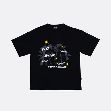 Pearl Black Oversized T-Shirt