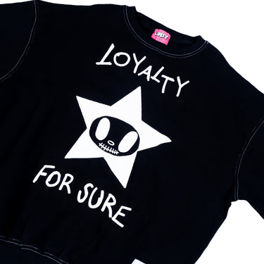 LOYALTY - SWEATSHIRT SKULL BLACK