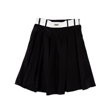 ODDLY - BELINDA LOW RISE MIDI SKIRT - DARK GREY