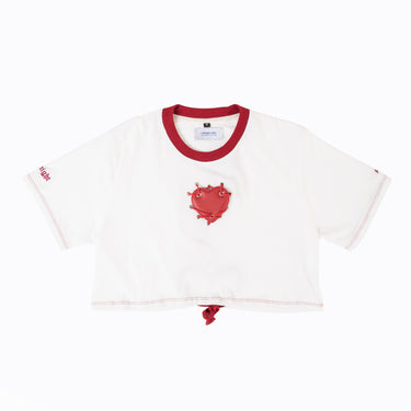 Midnight Alley - Heart Sphere Crop Tee