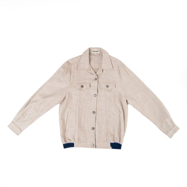 KNEW KULTURE - KULT LINEN JACKET - BEIGE