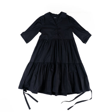 MIDNIGHT ALLEY - Tribute – Ribbon Tailored Poplin Dress