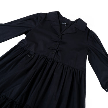 MIDNIGHT ALLEY - Tribute – Ribbon Tailored Poplin Dress