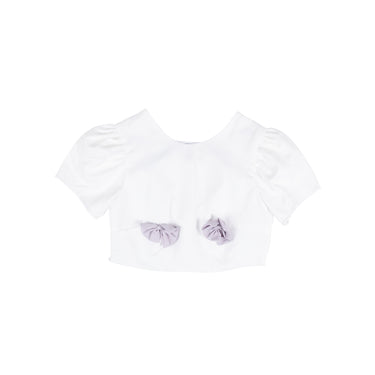 ANNOUNCE WEAR - CUP CAKE TOP - WHITE LILAC