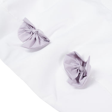 ANNOUNCE WEAR - CUP CAKE TOP - WHITE LILAC