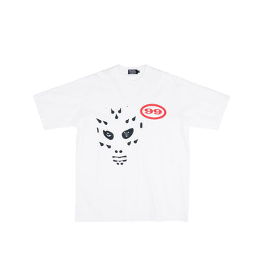 99 CLOVER - HOCKEY WHITE OVERSIZED TEE