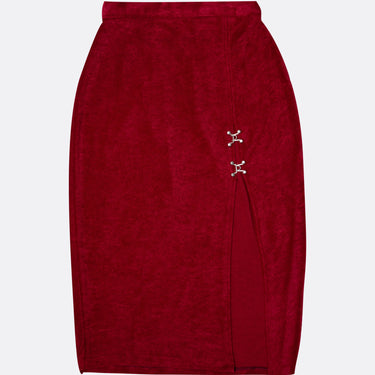 ISOOS STUDIOS - SUNEY RED SKIRT