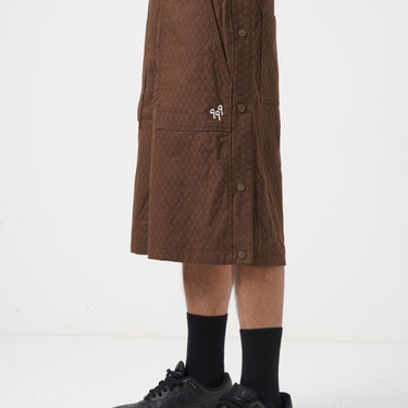 NAWA - SNAP JORTS (BROWN)