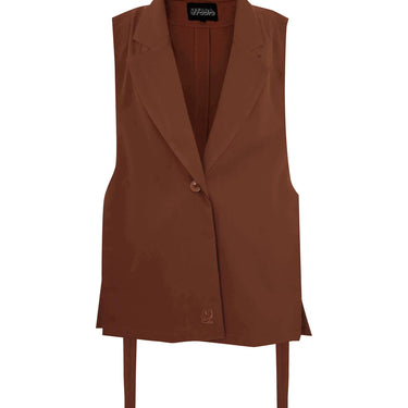 UTARA - AUBERON VEST BROWN