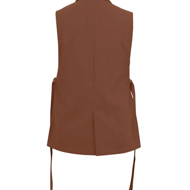 UTARA - AUBERON VEST BROWN